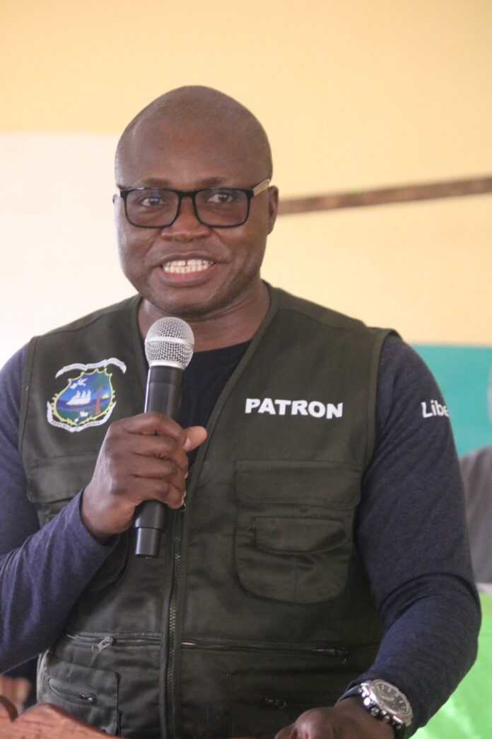 UNDP Deputy Resident Representative Louis Kuukpen