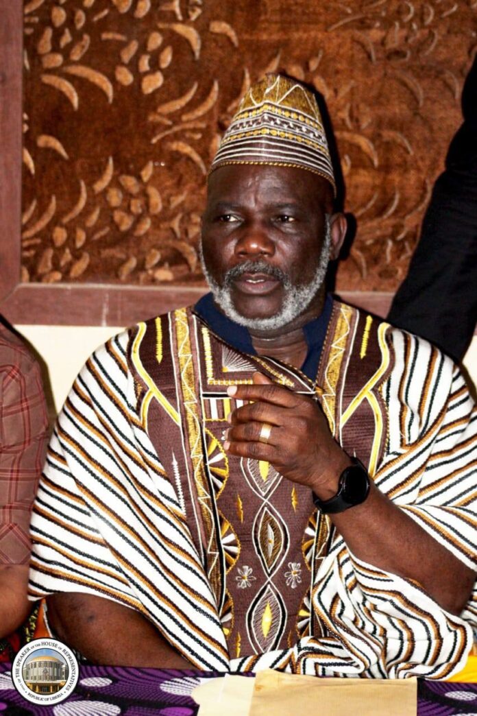 Speaker Richard Nagbe Koon Honored by Bomi Rural Women During Official County Visit