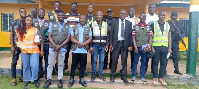 IG Brown leads EPA Delegates to Grand Kru to Ensure Environmental Safety 